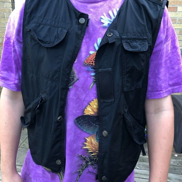 Vintage Parajumpers Zeppelin Utility Vest Jacket XL - Picture 8 of 8